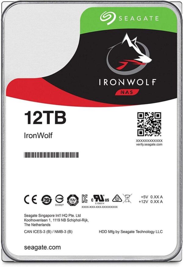 Seagate IronWolf 12TB